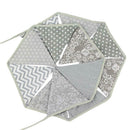 12-sides 3.2m Pennant Bunting Banners Triangular Flags Baby Birthday Decor