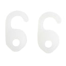Replacement Silicone Earbuds EarTips Eargel For Jabra Headset White