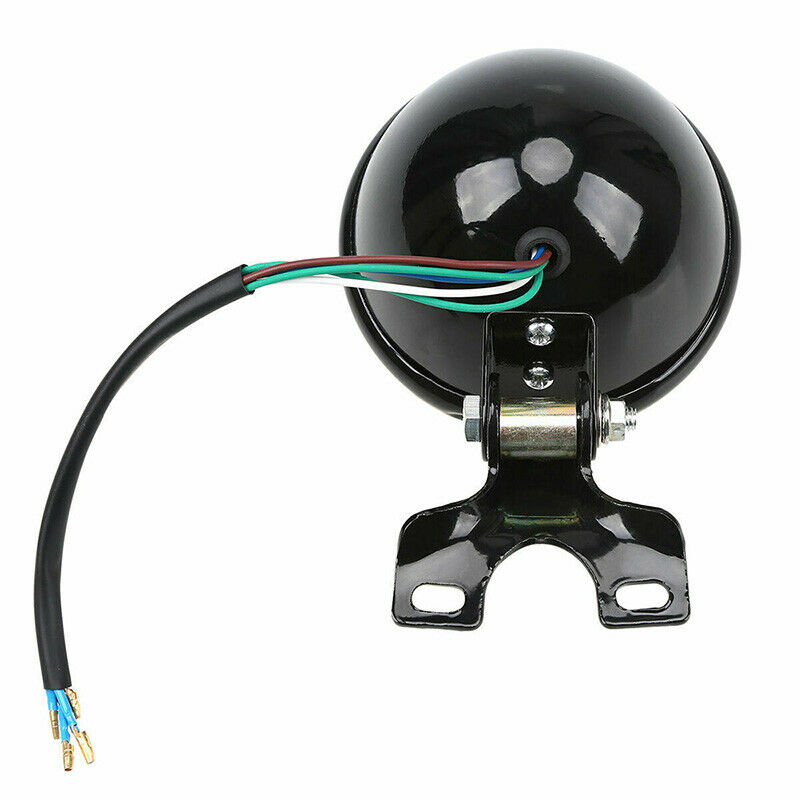 5Inch Motorcycle Retro Round LED Headlight Hi/Lo Beam For Suzuki Kawasaki BX