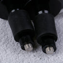 7/8 " 22mm Manopole Manubrio Moto Tappo Montaggio Morsetto Universale Nero 3C