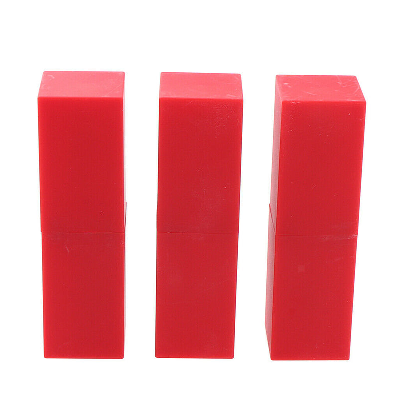 3Pcs DIY Crafting Kit Lipstick Tubes Empty Plastic High-end Lipstick Containers