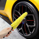 Car Wheel Brush Plastic Handle Cleaning Brush Wheel Rims Tire Washing Brush ME