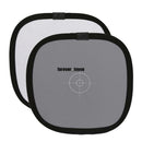12" 30cm Folding Grey Card Double Face 18% Grey White Balance Photo Focus Board