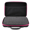 60 Bottles Essential Oil Carry Case 5ML~15ML Holder Storage Bag Box Pink
