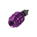 2 pieces blankets / dust-proof bicycle tire valve cap metal - Purple