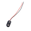 10Pcs 9V Battery Snap Holder Clip Connector Hard Shell 10CM Cable Lea Gn