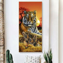 Animal Tiger Full Drill Diamond Painting Mosaic Kit Rhinestone Bead Craft
