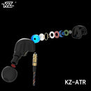 1X(Kz Atr Sport Stereo Hifi Earphones For Mobile Phone Earphone Dj Earpiece