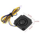 40 40 10mm 4010 Brushless Blower Cooling Fan 24V with 2Pin for CR-8S Ender 3