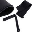 1Pc DIY neoprene cable management sleeve zipper wrap wire hider cover organiB Ew