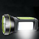 100000LM Powerful USB Rechargeable LED Flashlight Searchlight Torch Work Light