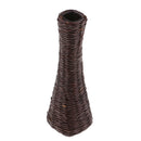 165mm Flower Glass Vase Rattan Vase For Home Wedding Decoration 2.4inch Open