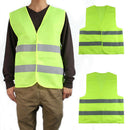 Reflective Fluorescent Vest Green Vest Outdoor Safet Y Clothing Running Ven B3S9