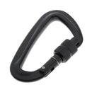 12KN/5KN 7075 Aluminum Screw Lock Carabiner For Outdoor Camping Hiking