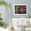 Full Round Drill Mosaic Picture DIY Python 5D Diamond Painting (X155)