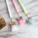 1Pc Christmas ball pen pen students Gel lovely stationery New creativ B0A6 B6X1