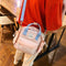 Animal Pattern Waterproof Backpacks Women Shoulder Crossbody Bags (Pink) A