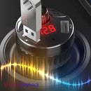 BC05 Car Bluetooth 5.0 FM Transmitter Hands Free MP3 Player USB Charger A