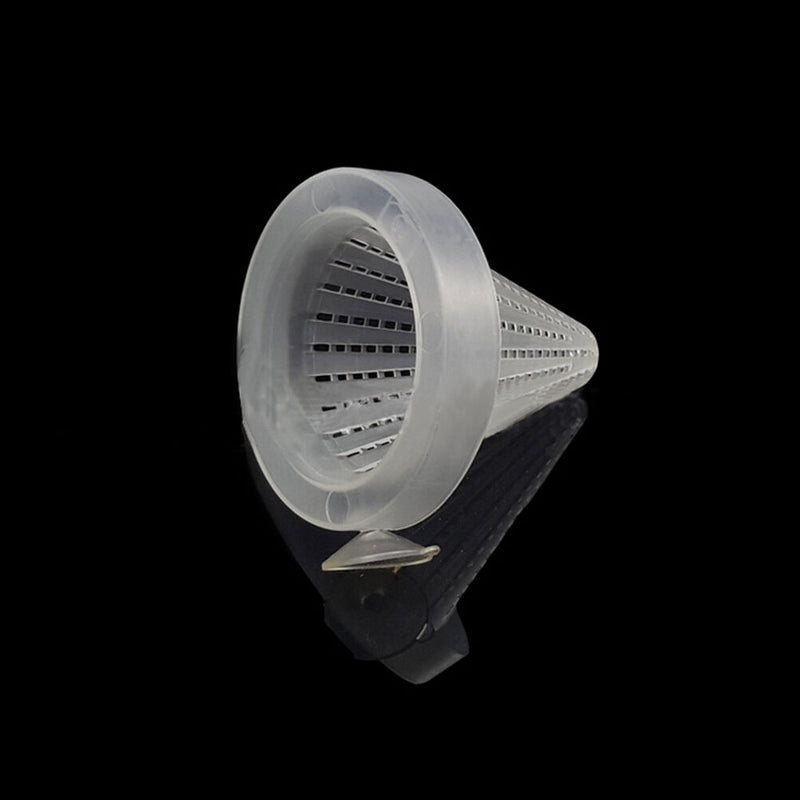 Aquarium Basket Feeder Fish Food Live Worm Bloodworm Cone Feed Tool  MO