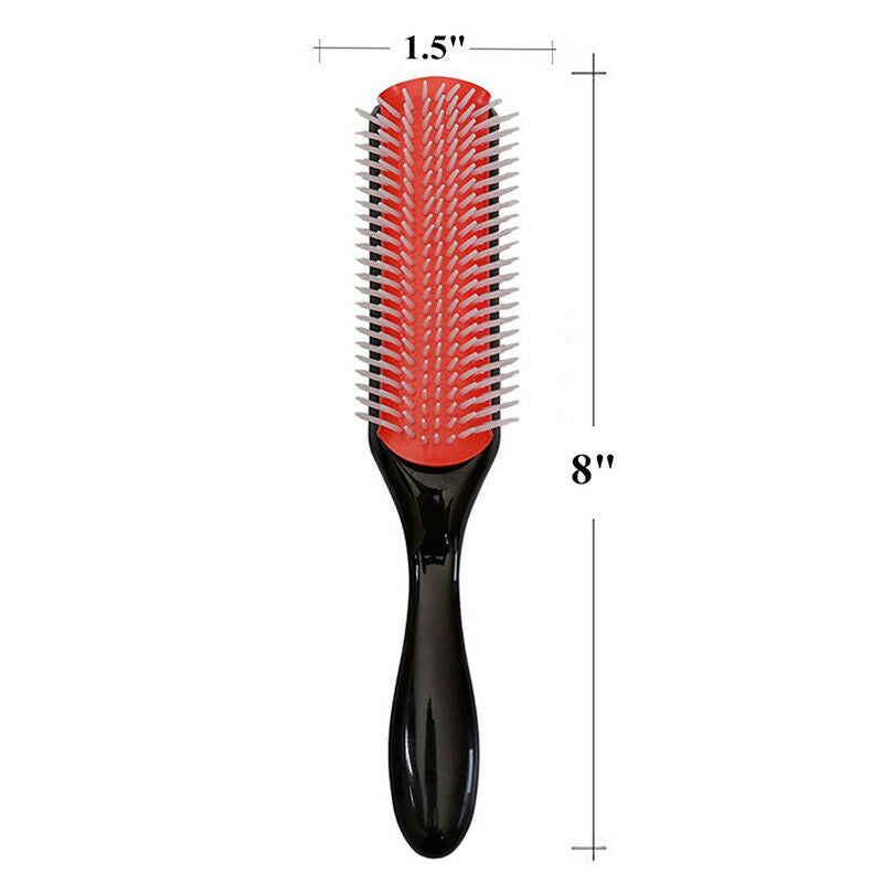 21cm Hair Styling Brush Wheat Straw Detangle Hairbrush Hair Straight Massage Hn