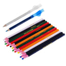 14Pcs Peel Off Chinagraph Grease Wax Pencil for Metal Glass Fabric Crayon