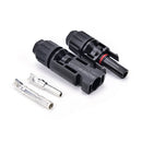 1 pairs 30A MC4 Male Female M/F Wire Cable Connector Set Solar Panel DC 10 BX