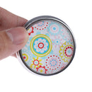 Portable Metal Pill Box Medicine Organizer Storage Container Folding Pill Case U