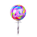 mini Lollipop Foil Balloons Baby Shower Party Happy Birthday Printed Decor-3C