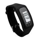 Women Digital LCD Pedometer Step Run Short Distance Calorie Counter Wrist W W2Z8
