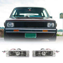 1 pair For Transparent Lens Front Led Relay Lamp Front Bar Steering Lamp Fo Q6G3