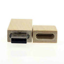 wood color 8GB long wooden diagonal stripes high speed USB2.0 storage memor