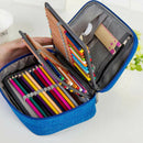 School Pencil Cases For Girls Boy Pencilcase 72 Holes Pen Box Penalty Multi Z5E5