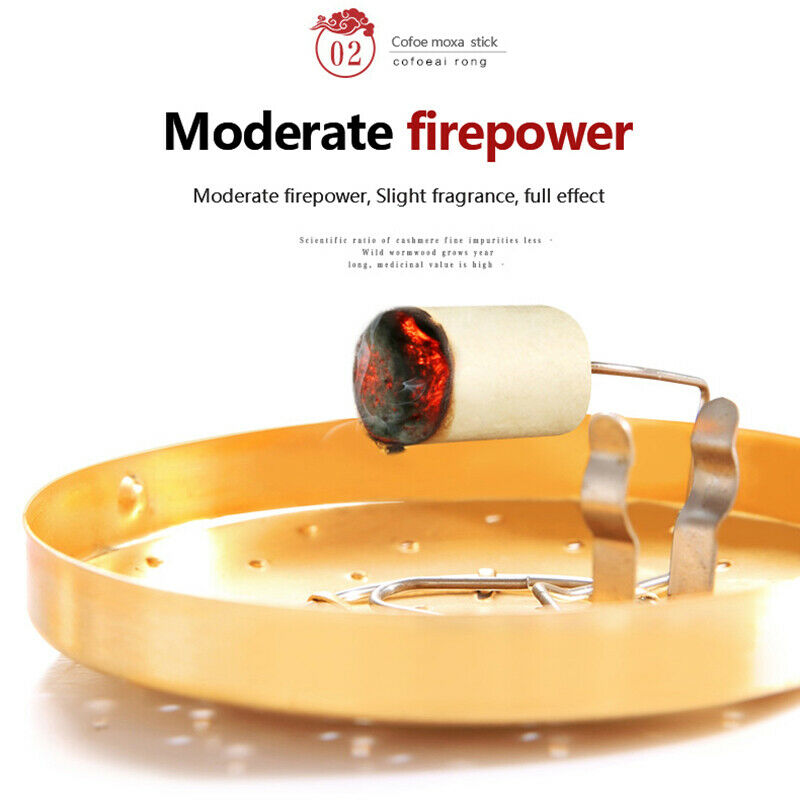 54pcs Moxa Cone Smokeless Pure Moxa Rolls 3 Year Moxa Stick for Heating MasS Ew