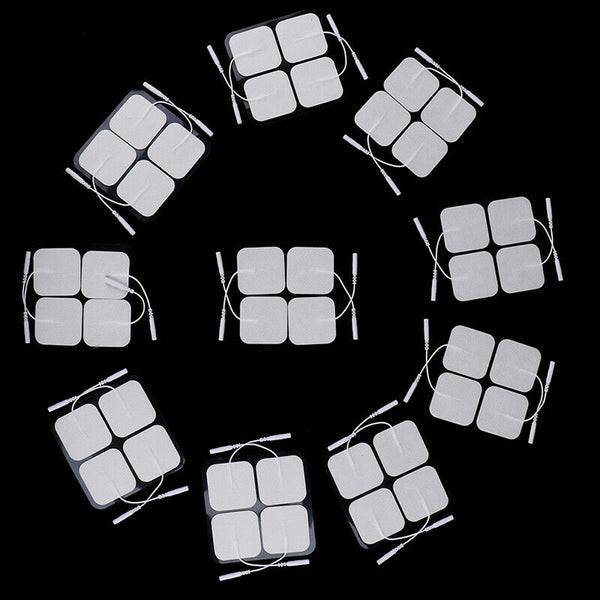 40 Replacement Tens Electrode Pads 2x2 Muscle StimulatorBULK 3C