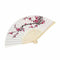 20pcs/lot elegant plum flower design bamboo folding fan wedding silk hand f J8B2