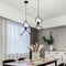 Iron Pendant Light Adjustable Rope Minimalist Hanging Lightings Industrial