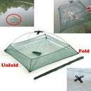 60cm Folded Fishing Net Small Fish Shrimp Minnow Crab Baits Cage V6S4 Cast B8H5