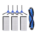 4 Side Brush+3 Filter+1 Main Brush Kit For Eufy 11S Robovac 30 Eufy 30C 15C
