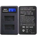 1X(For Ahdbt-301 Go-Pro Hero3 Battery Usb Lcd Display Dual Port Charger For