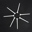100pcs ABS Portable Outdoor Golf Nail White Golf Train Aid for Beginer Tool