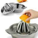 Stainless Steel Juicer Lemon Lime Orange Fruit Squeezer Home Hand S5Y0 B8X6