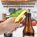 Multi-functional Bottle Opener Keychain Shape Pendants Gift Home Accessory
