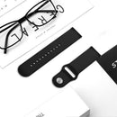 18mm Silicone Wrist Strap Watchband for Huawei Honor B5/S1/FIT (Black) A