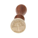 Copper Head Wax Sealing Stamp DIY Envelope Card Decor Seal with Handle(F002 A