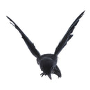 Plastic Feather Flying Crow Decoy Birds Scarer Scarecrow  Ornament