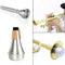 4pcs Professional 3/5/7C Trumpet Replacement Mouthpiece Mute Silencer Set A