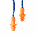 Anti-noise Sleep Reusable Earplug Silicone 1270 Ear Plug Cord  10pcs Pack