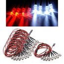 48pcs Upgrade LED Lights Headlights Taillight 8 LED For 1/12 1/16 RC Car