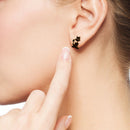 3 Pair Bat Dangles Drop Earrings Halloween Funny Women Ear Stud Jewelry (A) A