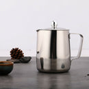 Stainless Steel Teapot with Removable Tea Infuser Strainer Filter, Hot Water